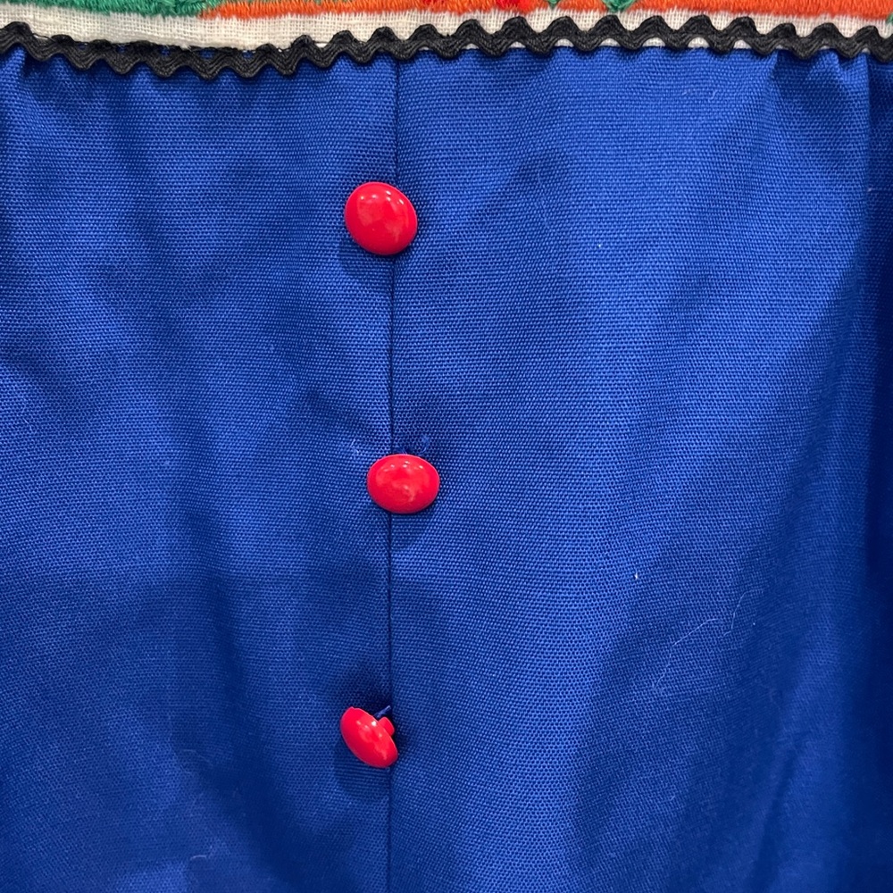 Vintage Girls Rainbow and Castle Dorissa of Miami Dress - Picture 5 of 12